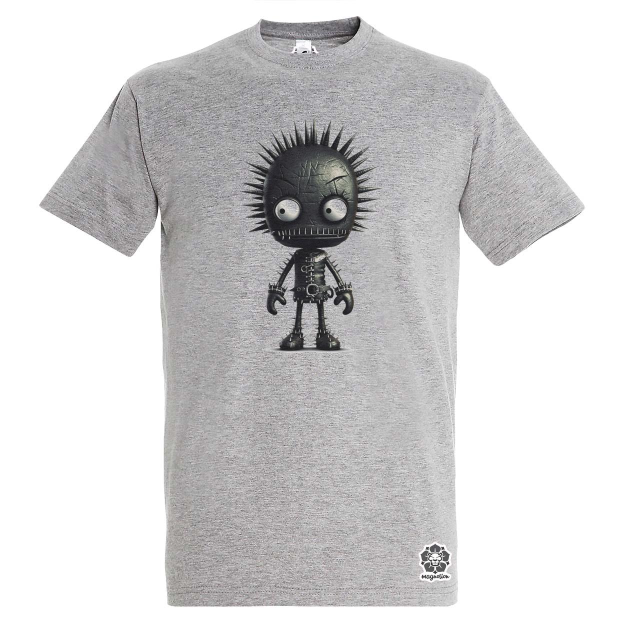 Fekete punk srác v1 egyedi póló 