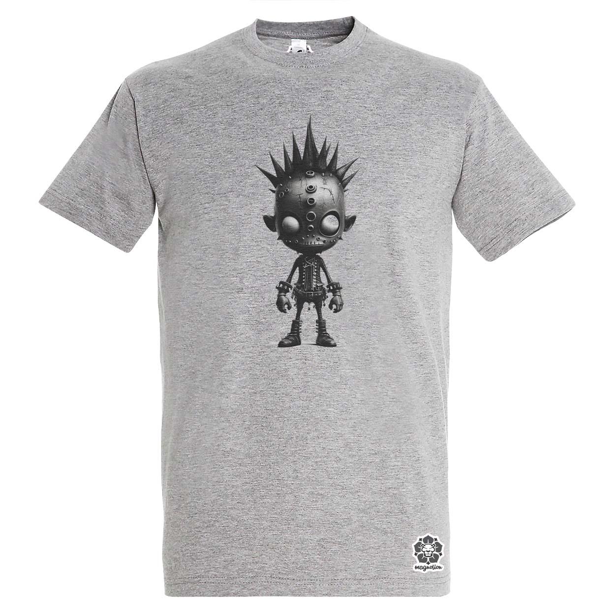Fekete punk srác v4 egyedi póló 