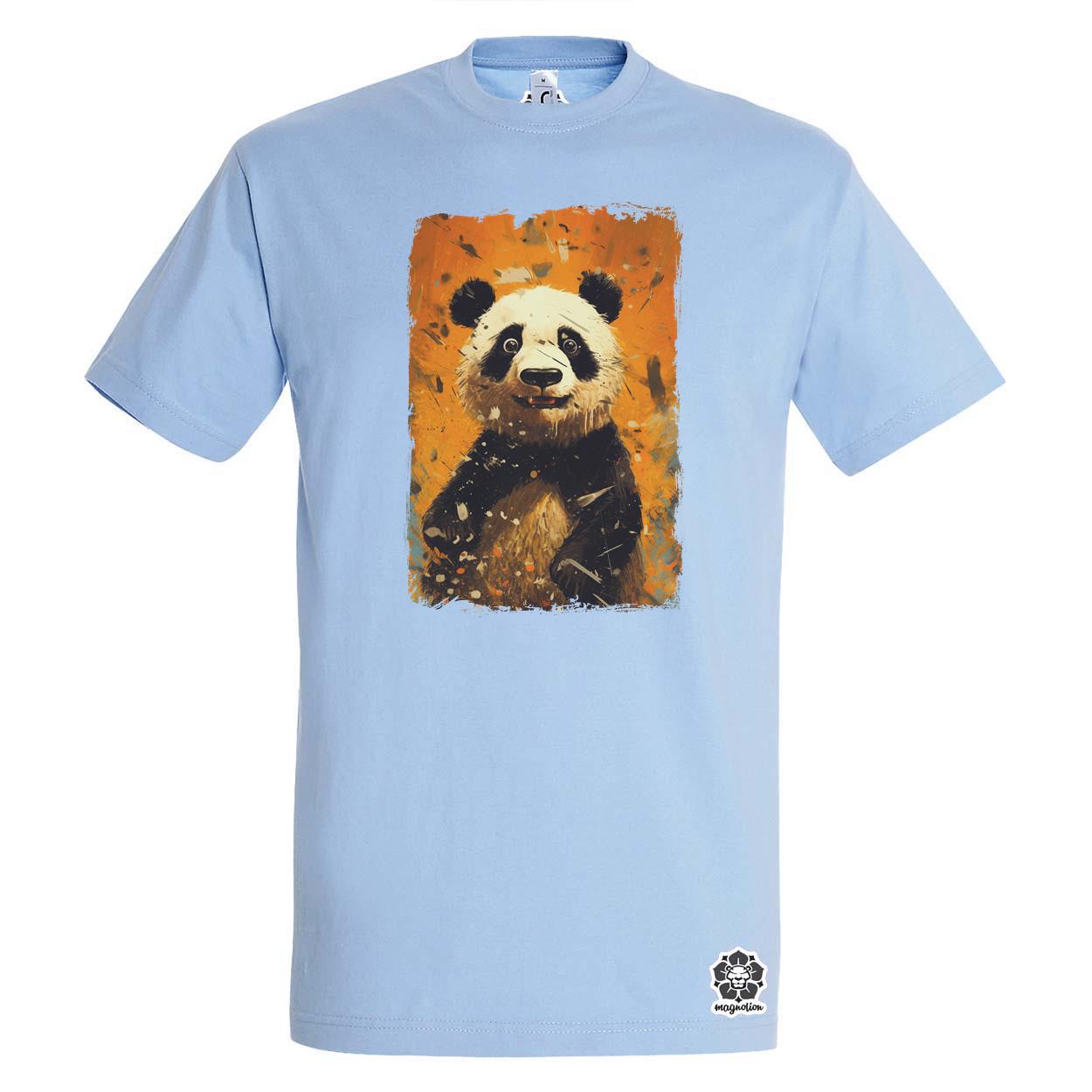 Neoexpresszionista panda v1 egyedi póló 