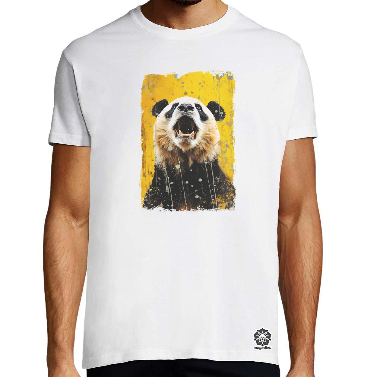 Neoexpresszionista panda v2 egyedi póló 