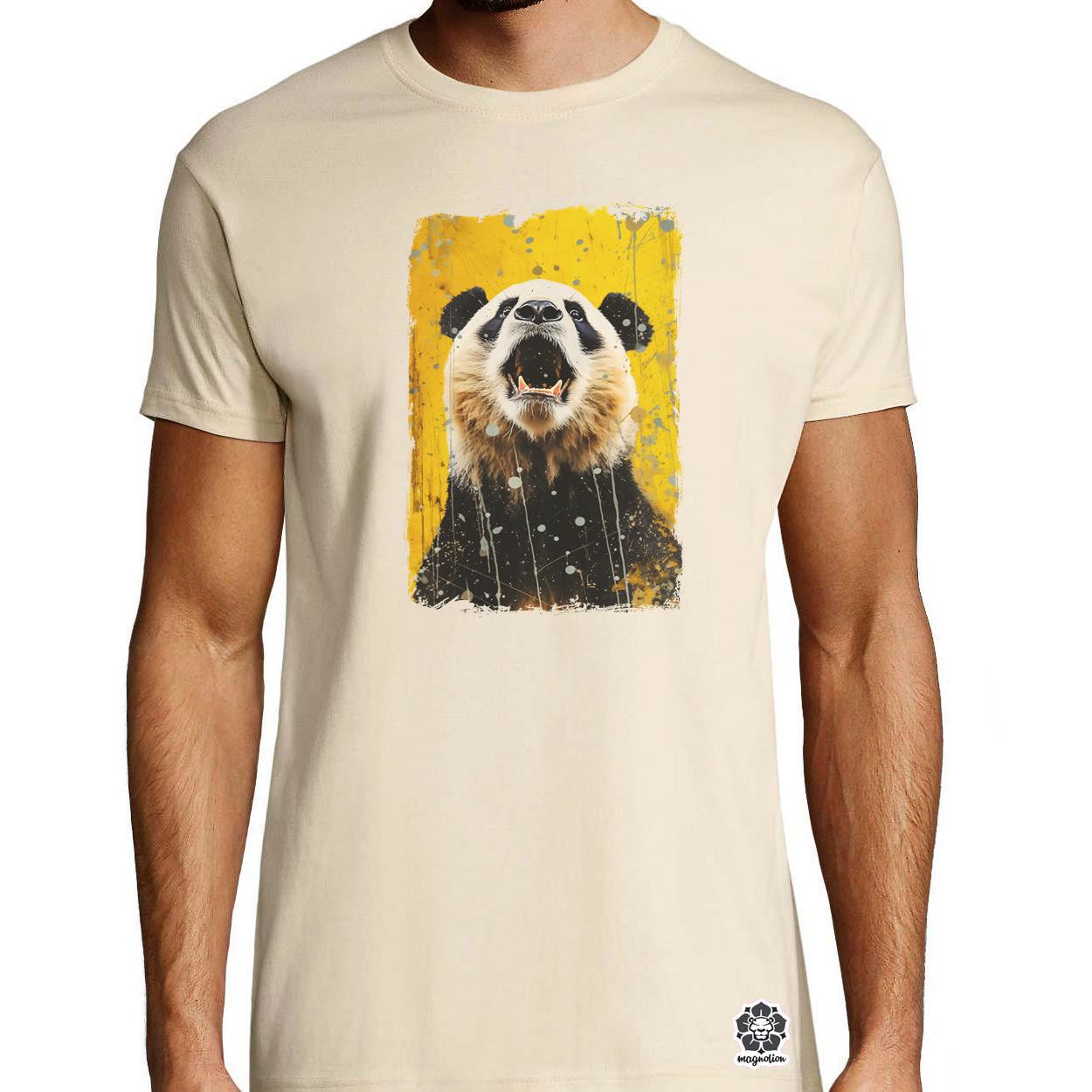 Neoexpresszionista panda v2 egyedi póló 
