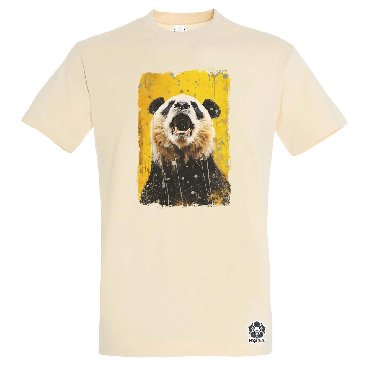 Neoexpresszionista panda v2 egyedi póló 