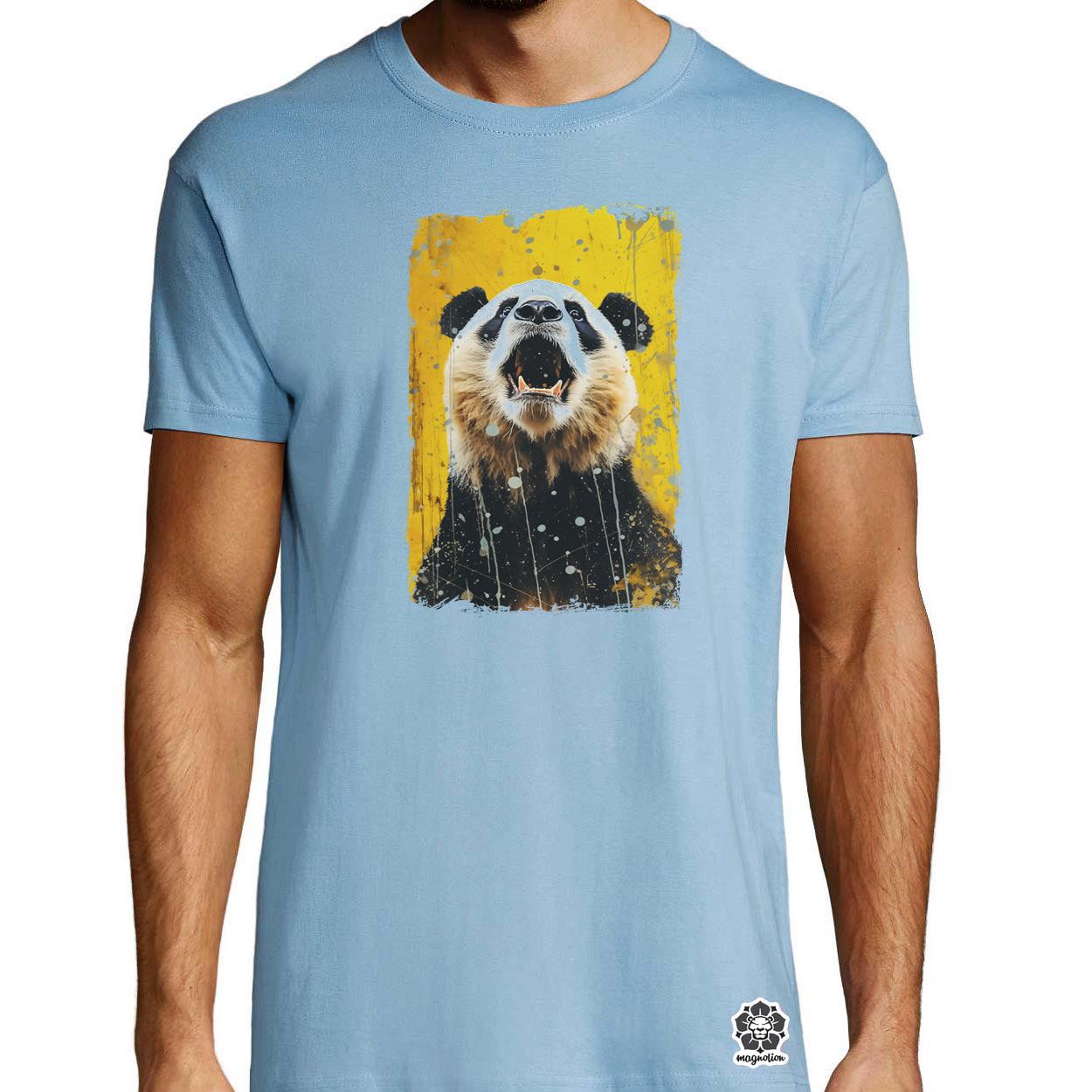 Neoexpresszionista panda v2 egyedi póló 