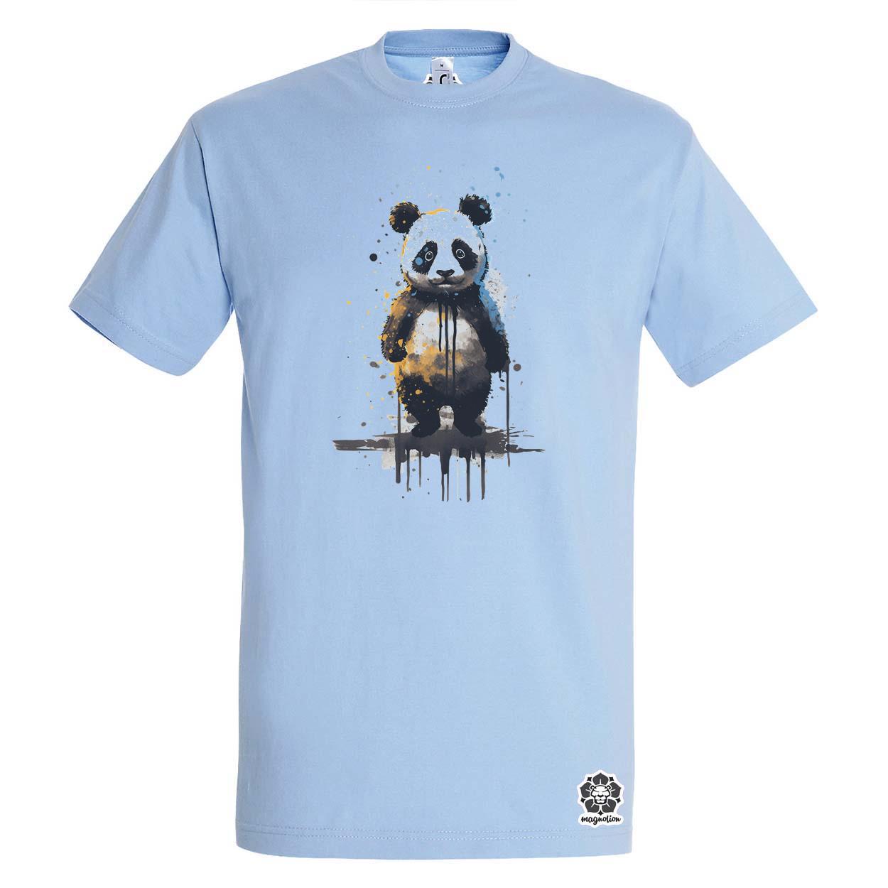 Neoexpresszionista panda v3 egyedi póló 