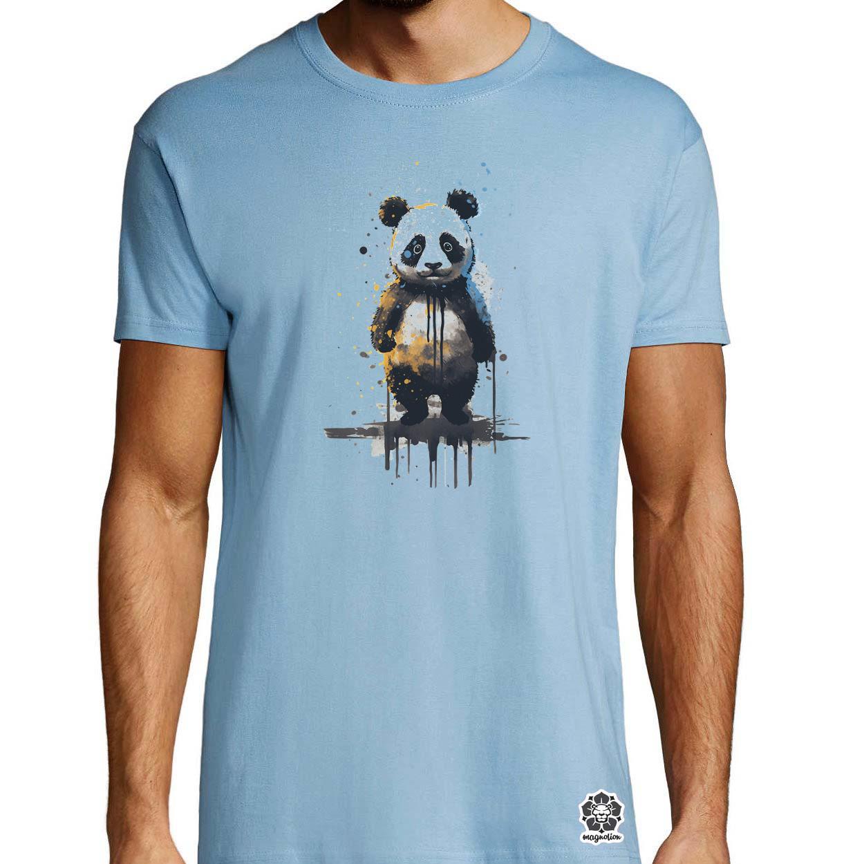 Neoexpresszionista panda v3 egyedi póló 