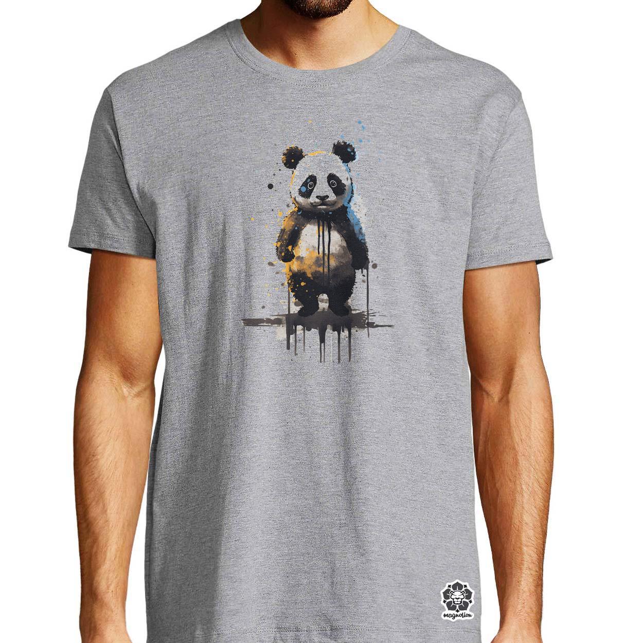 Neoexpresszionista panda v3 egyedi póló 