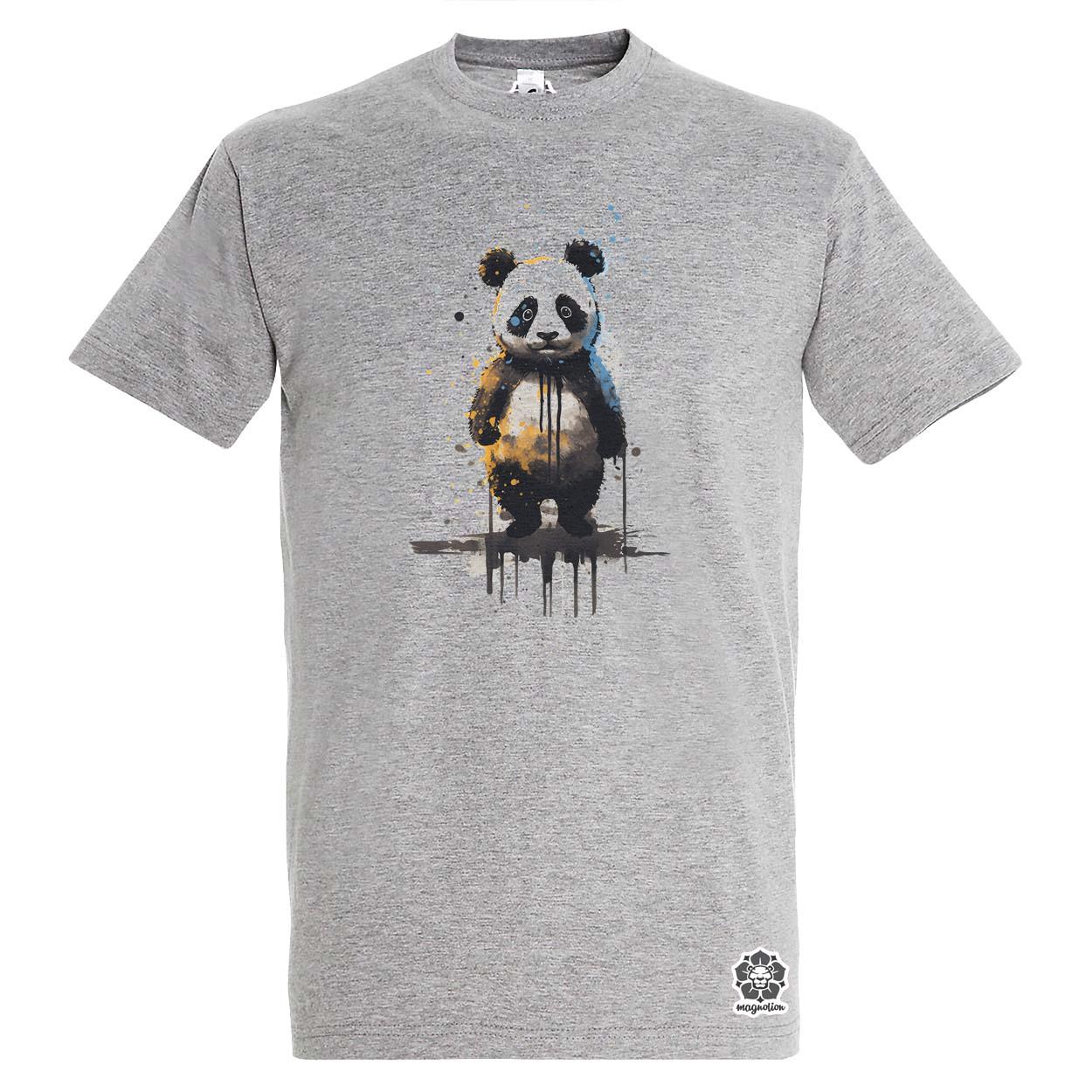 Neoexpresszionista panda v3 egyedi póló 