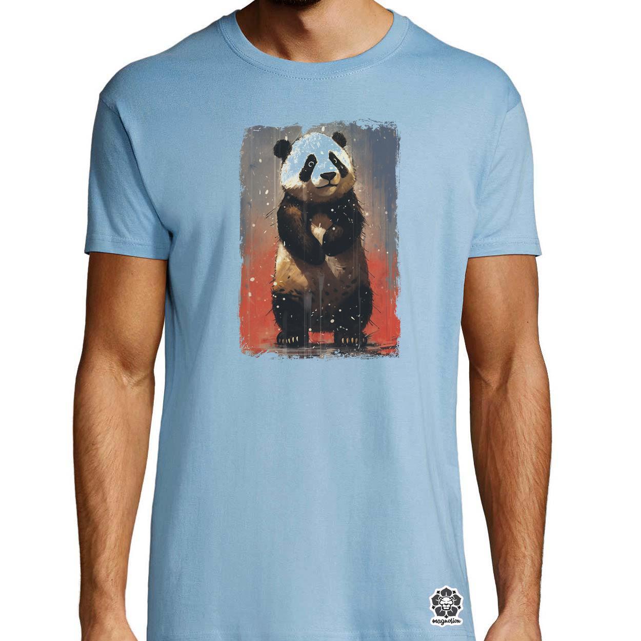 Neoexpresszionista panda v4 egyedi póló 