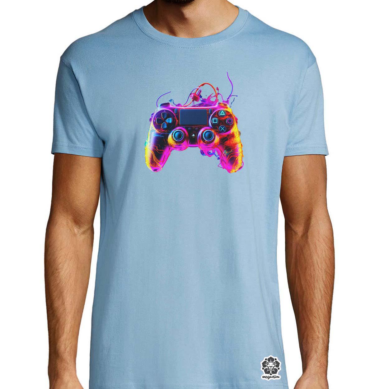 Neon kontroller egyedi póló 