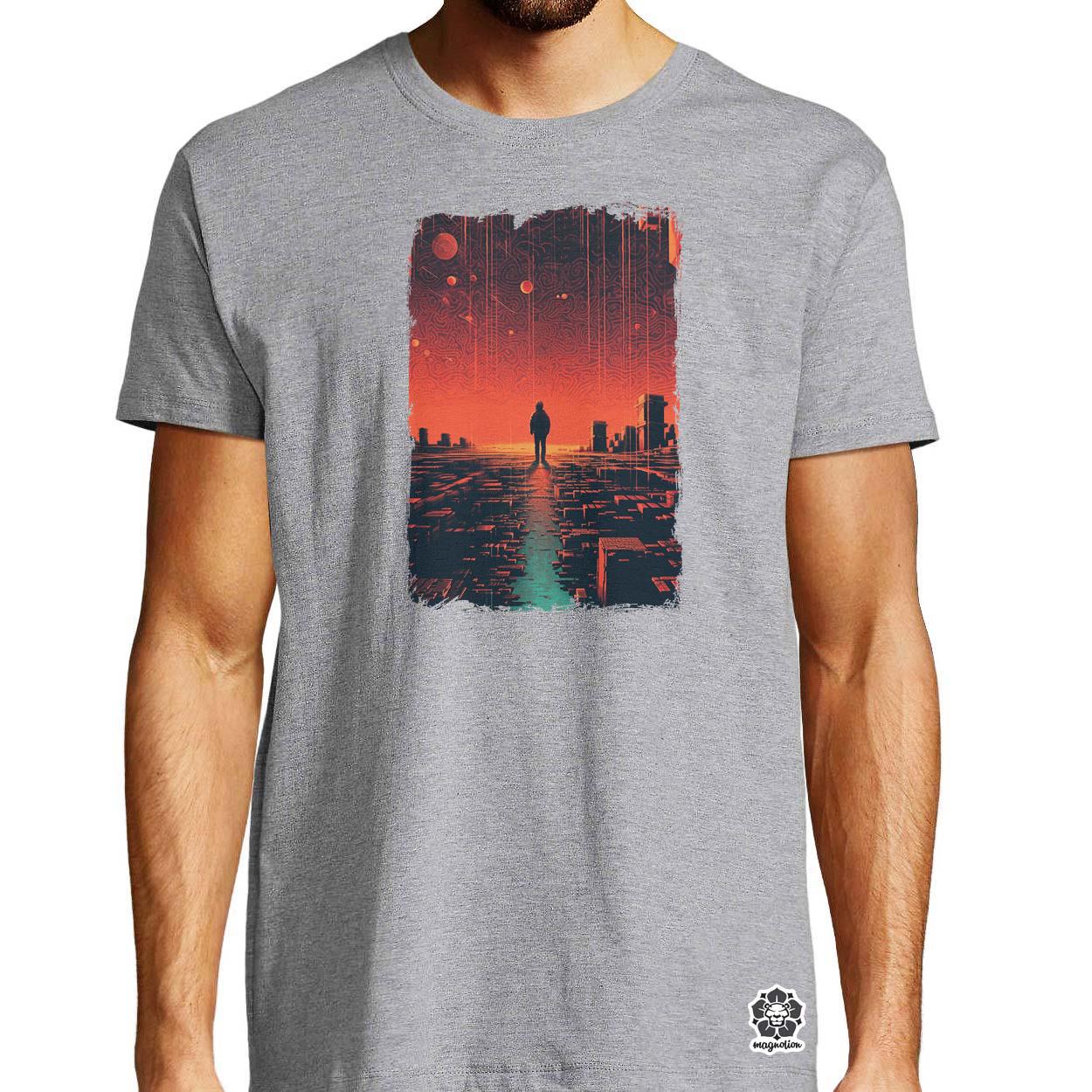 Pixelart retró fraktál játék v1 egyedi póló 
