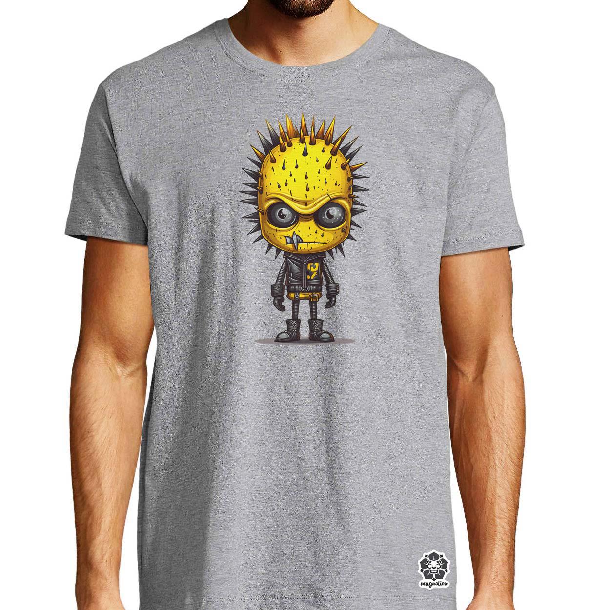 Sárga punk srác v3 egyedi póló 