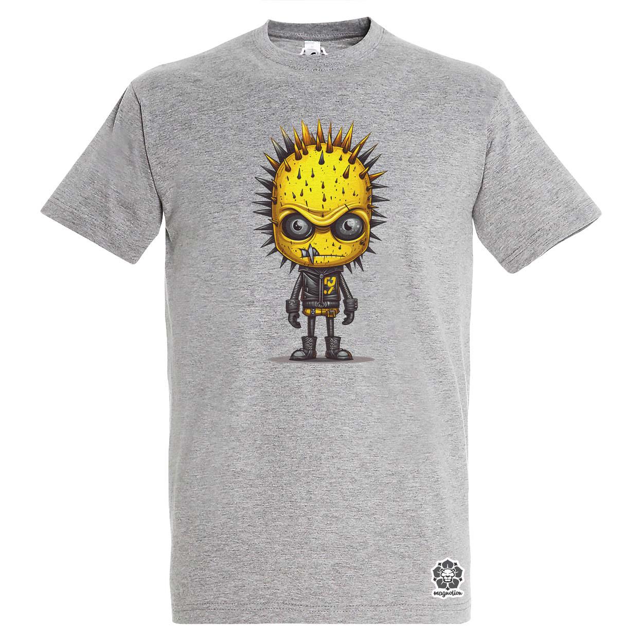 Sárga punk srác v3 egyedi póló 