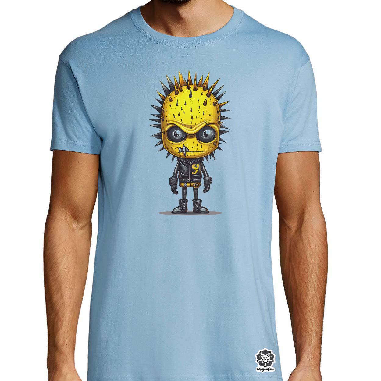Sárga punk srác v3 egyedi póló 