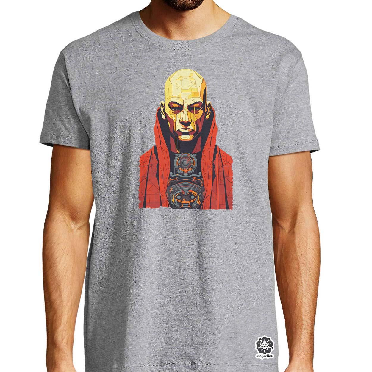 Cyberpunk szerzetes v1 egyedi póló 