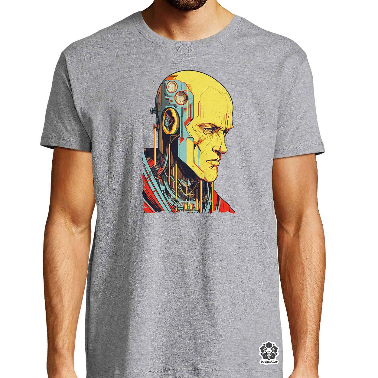 Cyberpunk szerzetes v2 egyedi póló 