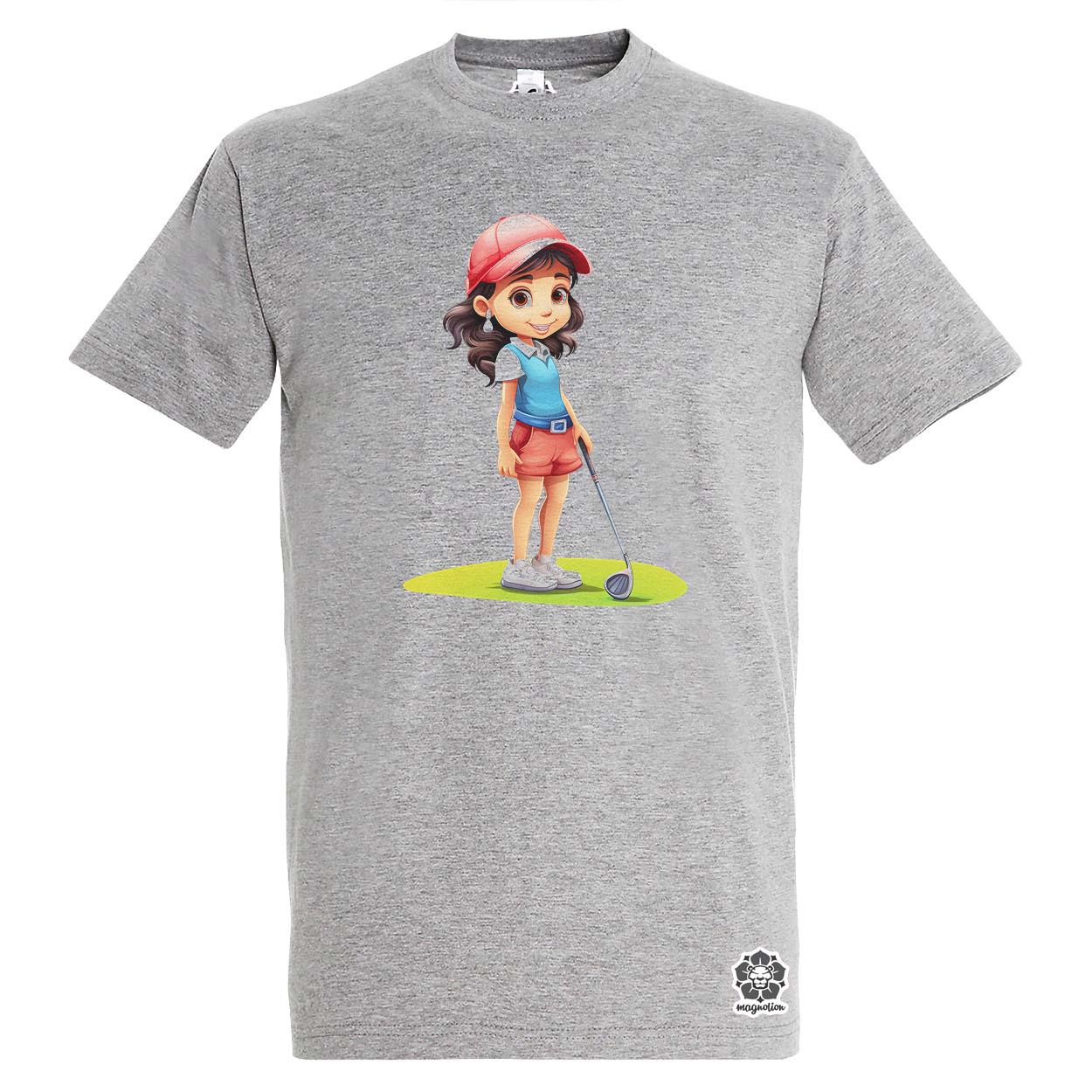 Kawaii golfozó lány v2 egyedi póló 