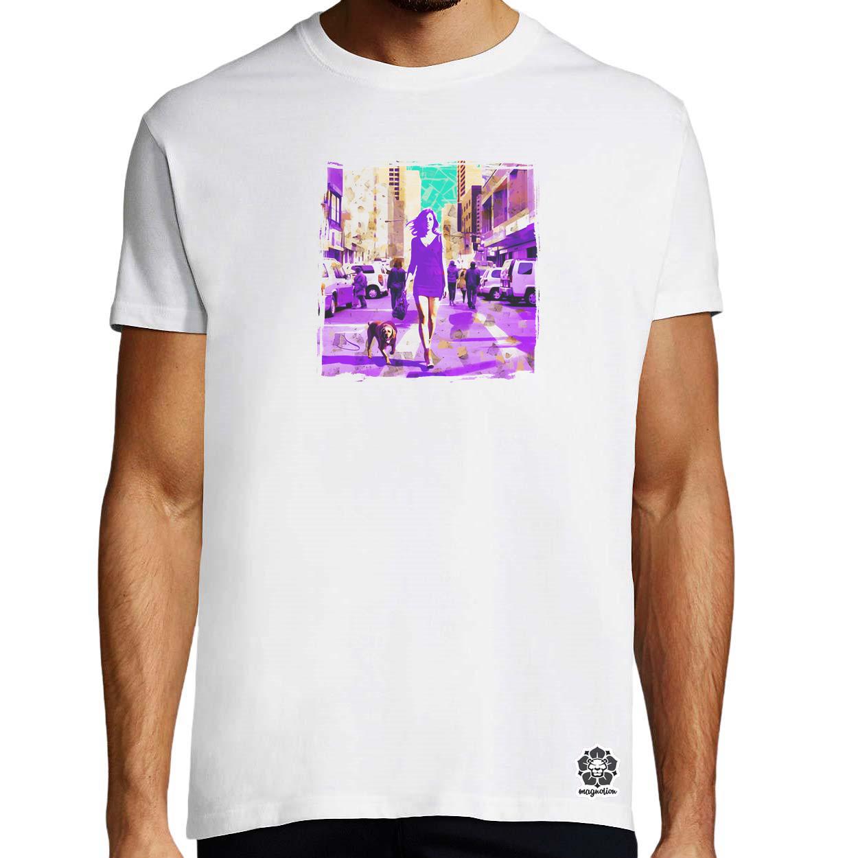 Pop art kollázs v5 egyedi póló 