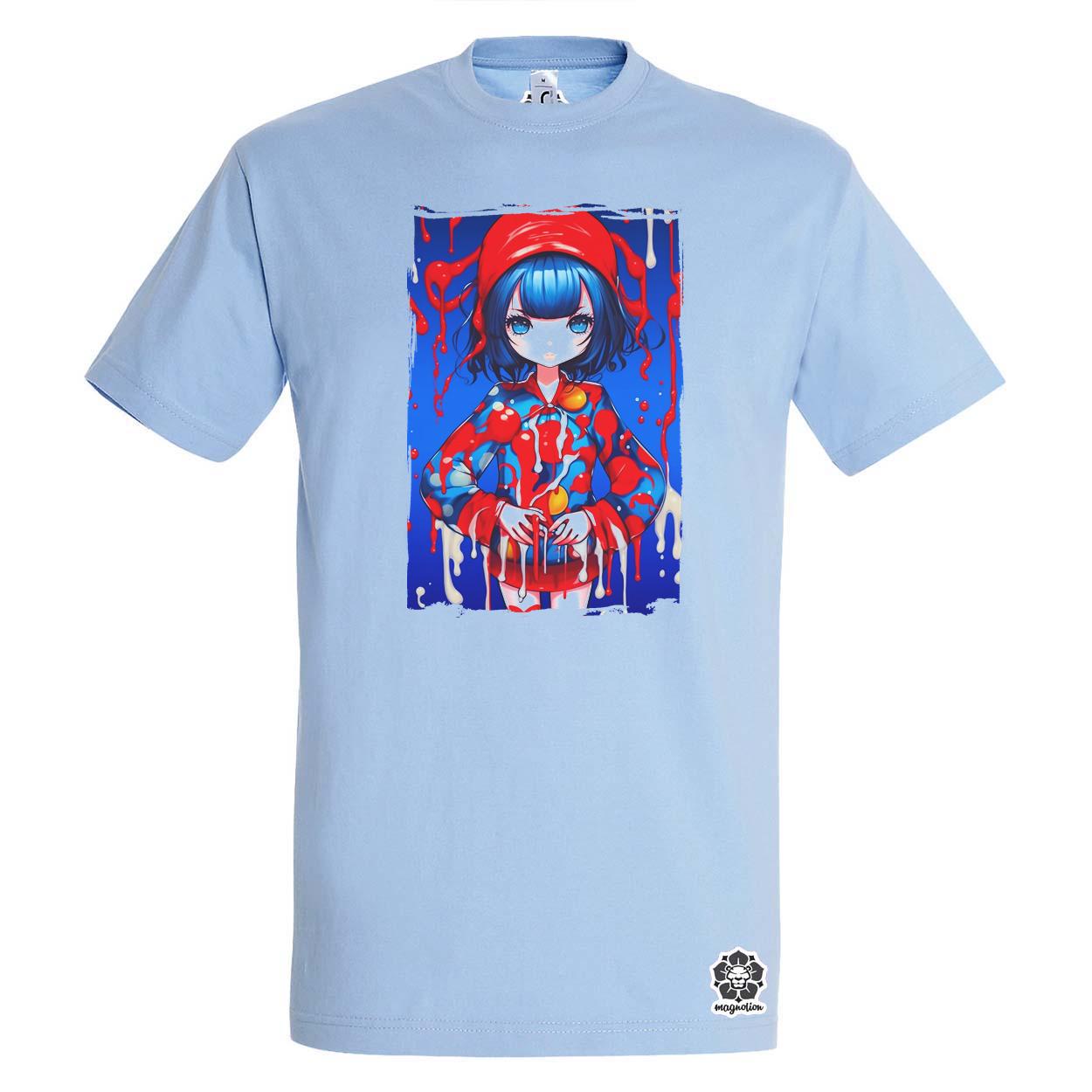 Vibráló anime lány v1 egyedi póló 