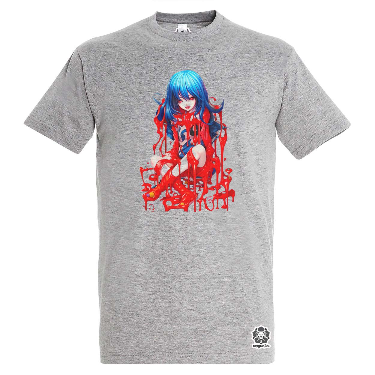 Vibráló anime lány v3 egyedi póló 