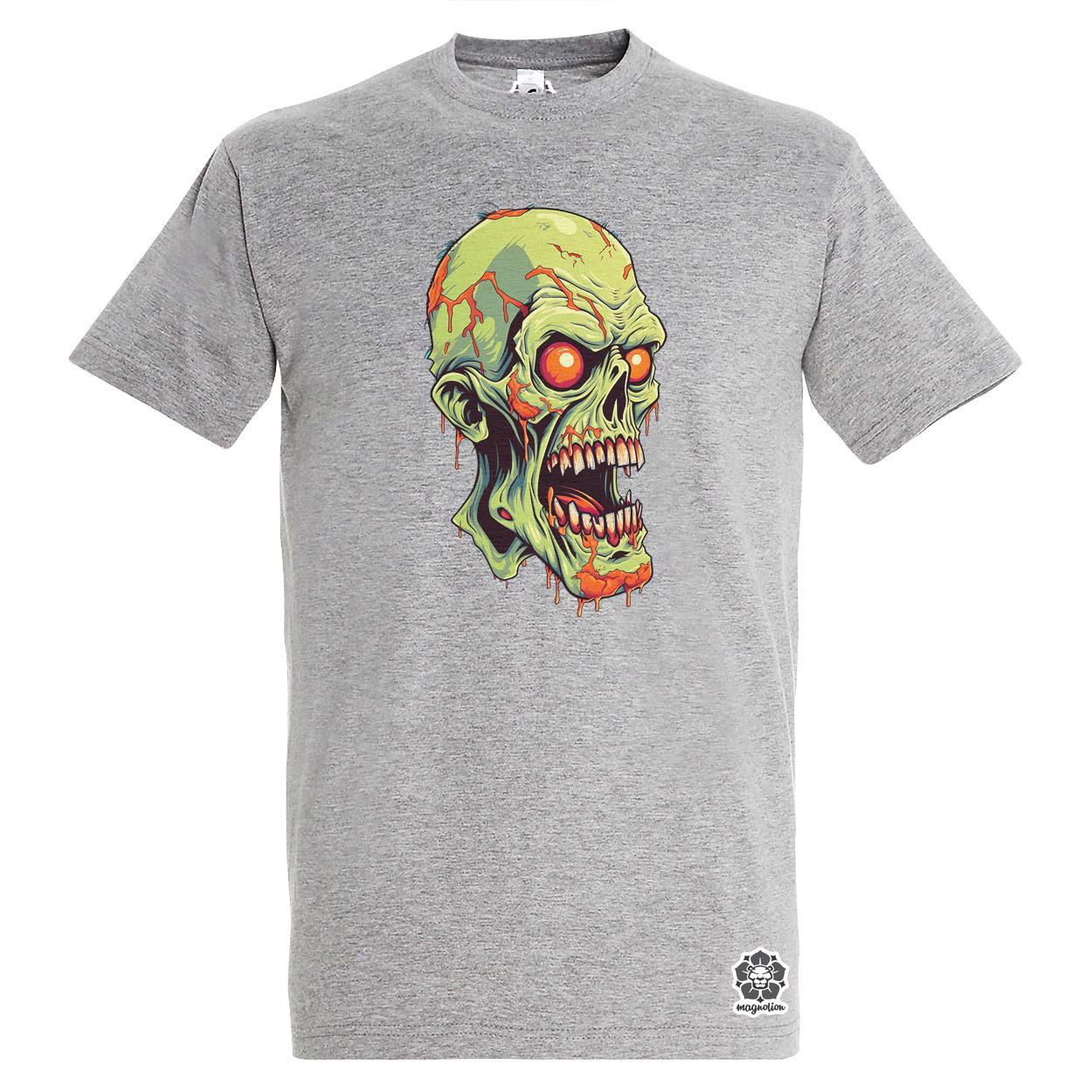 Zombi karikatúra v3 egyedi póló 
