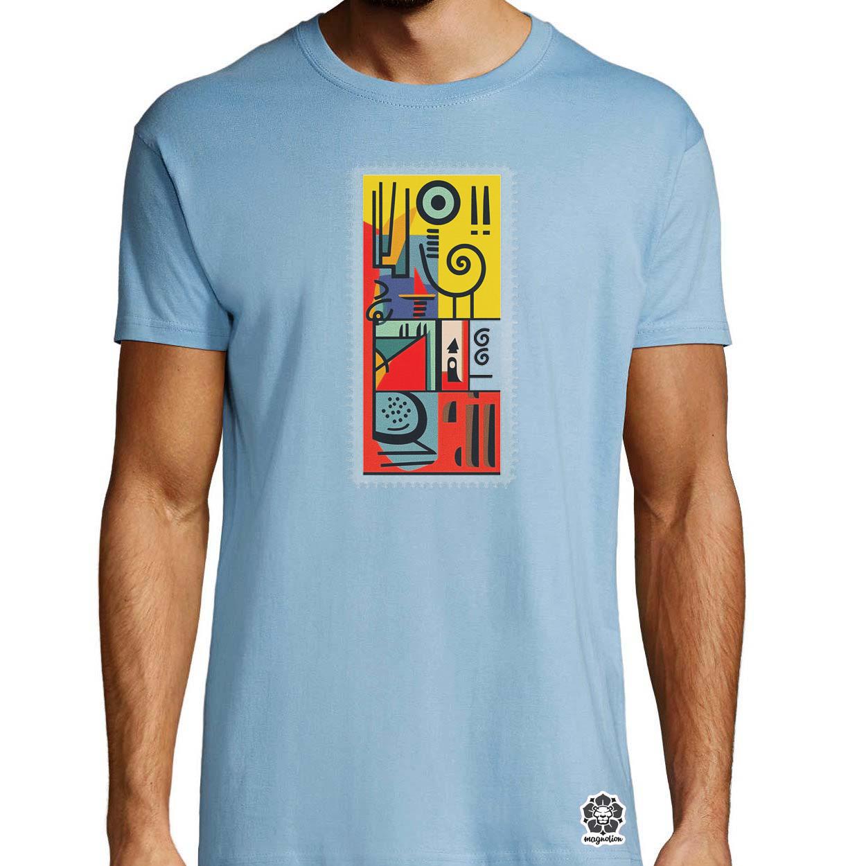 Bauhaus bélyeg v2 egyedi póló 