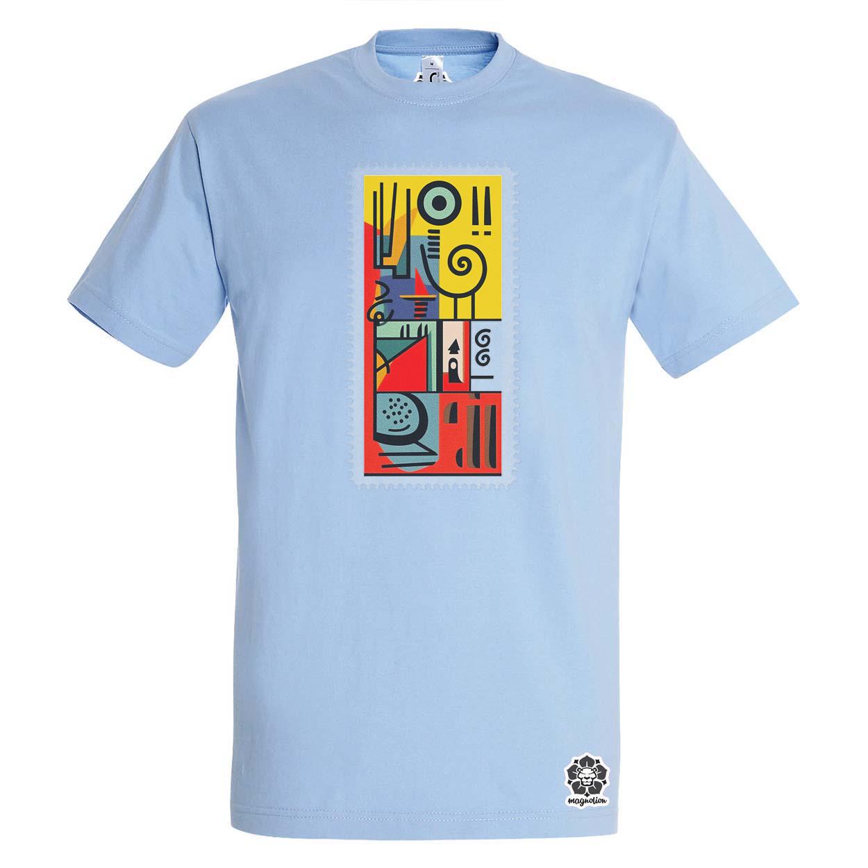Bauhaus bélyeg v2 egyedi póló 