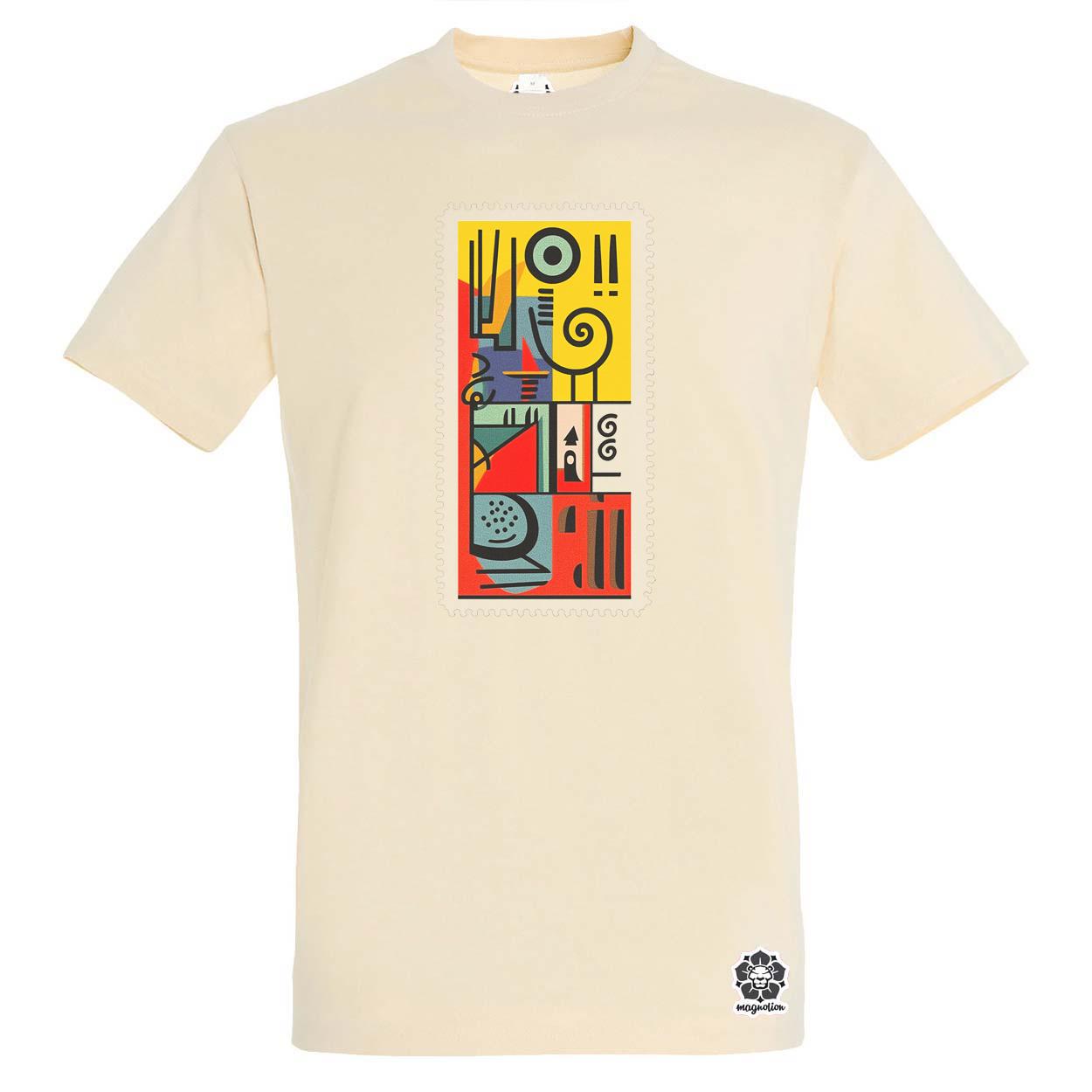 Bauhaus bélyeg v2 egyedi póló 
