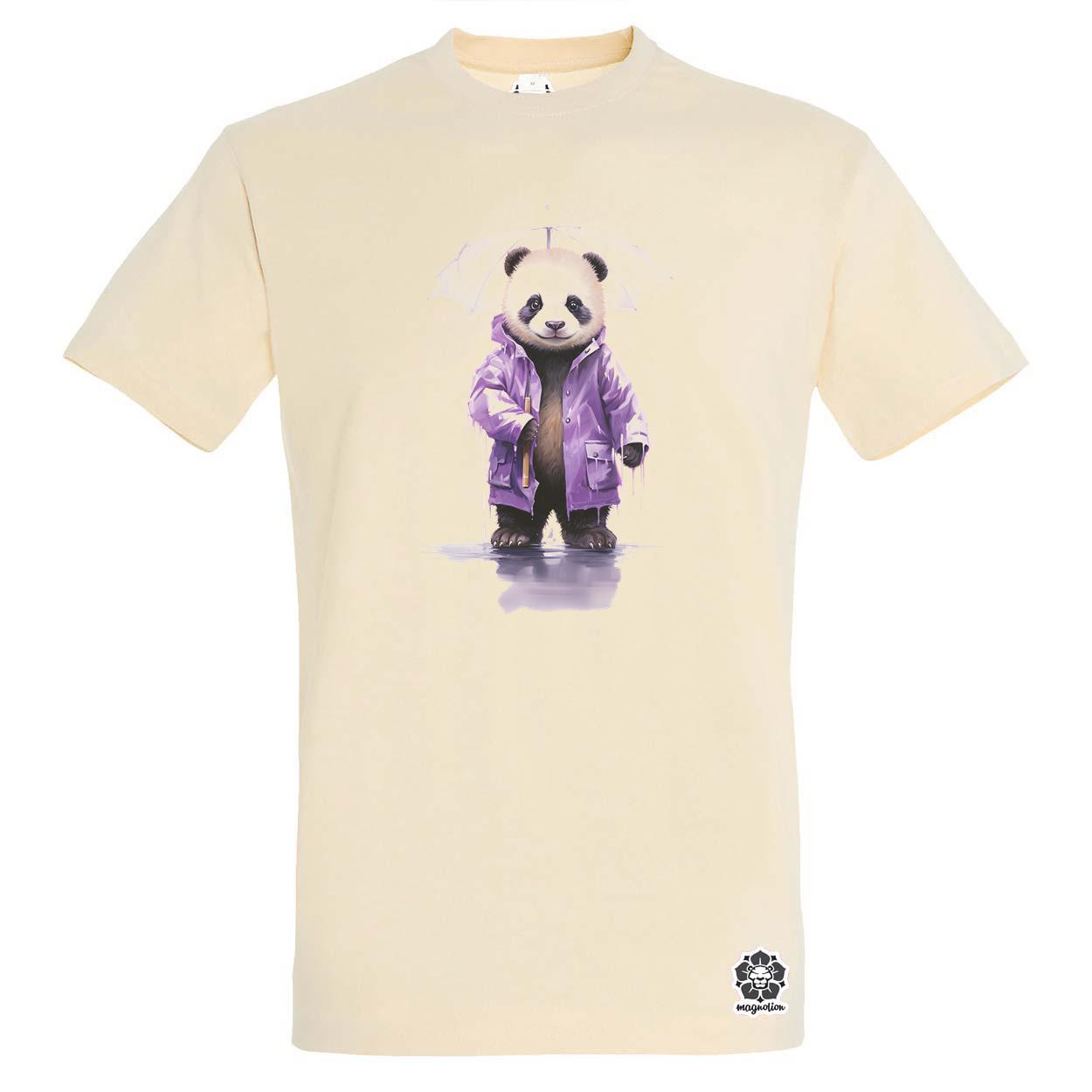 Glitchart panda v5 egyedi póló 