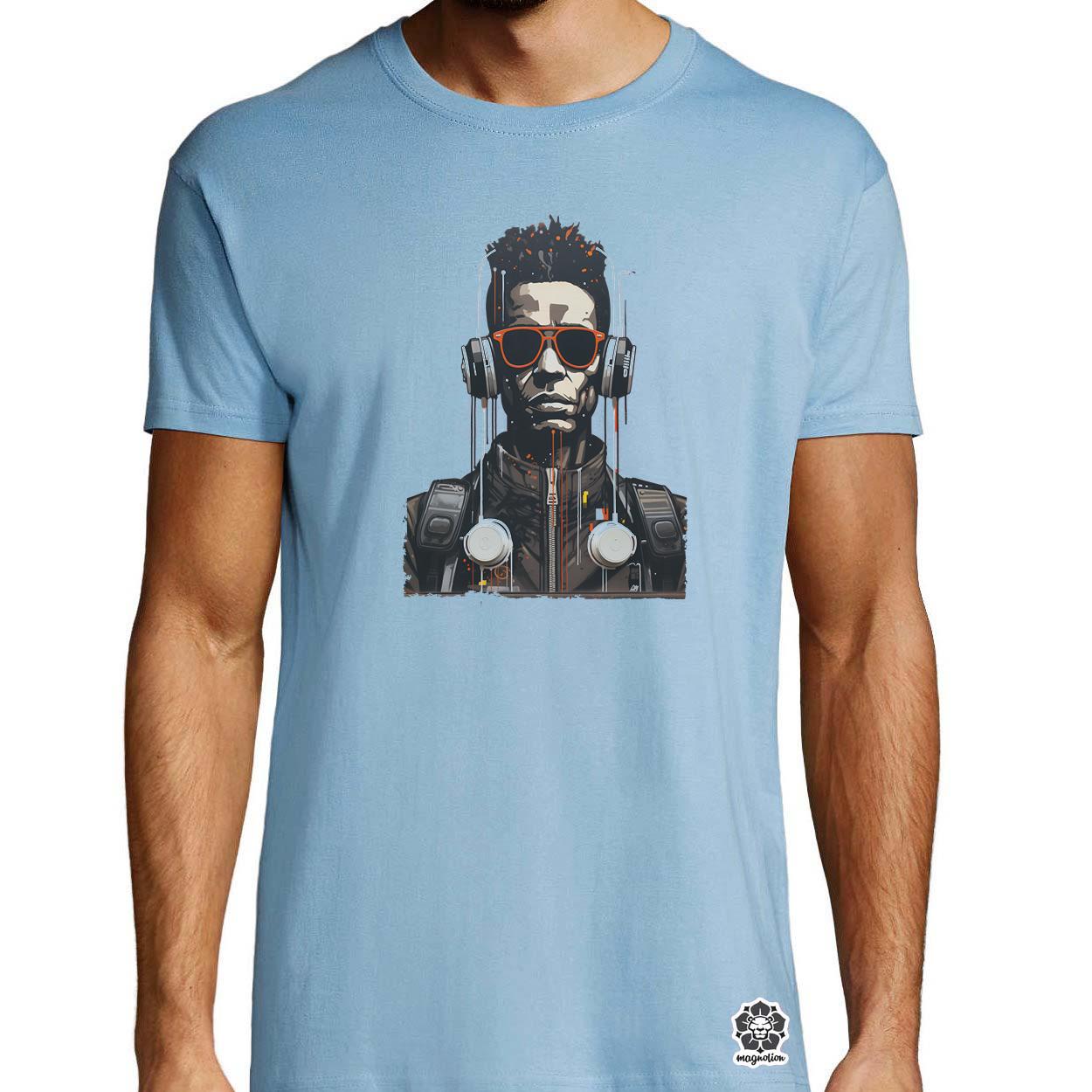 Minimál retrópunk v3 egyedi póló 