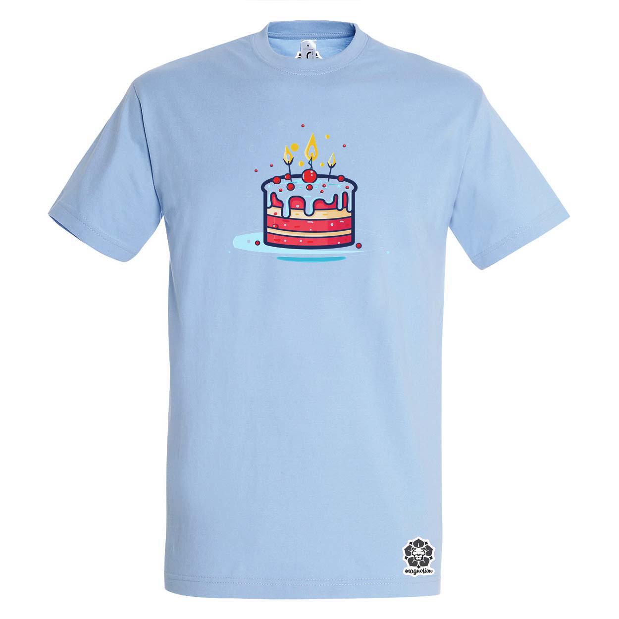Vektor torta v2 egyedi póló 