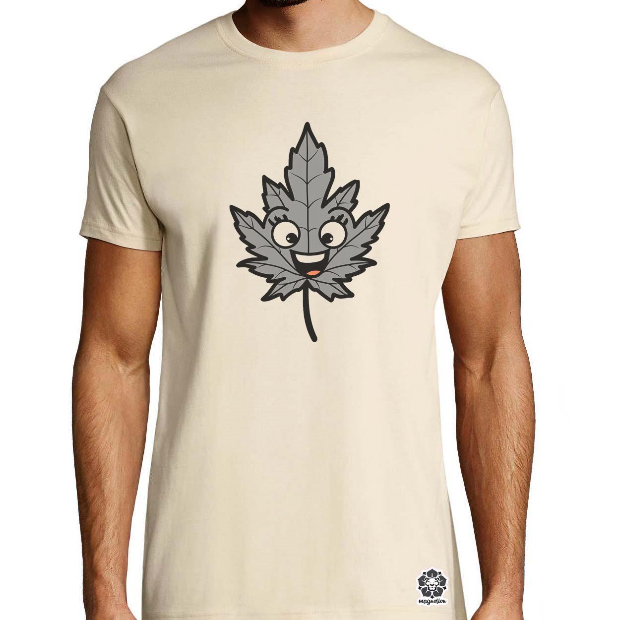Boldog weed v1 egyedi póló 
