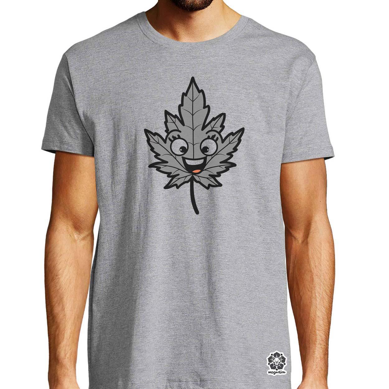Boldog weed v1 egyedi póló 