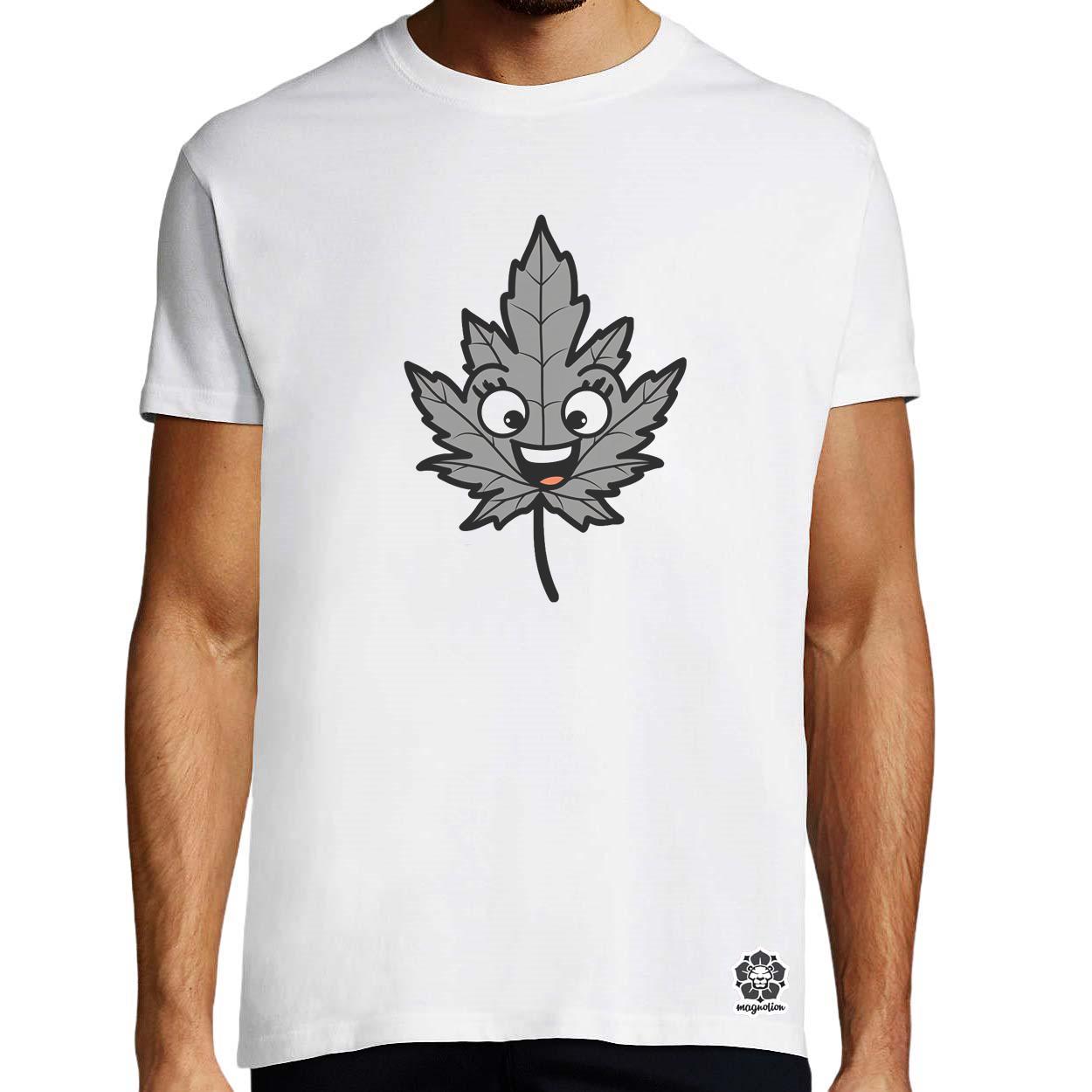 Boldog weed v1 egyedi póló 