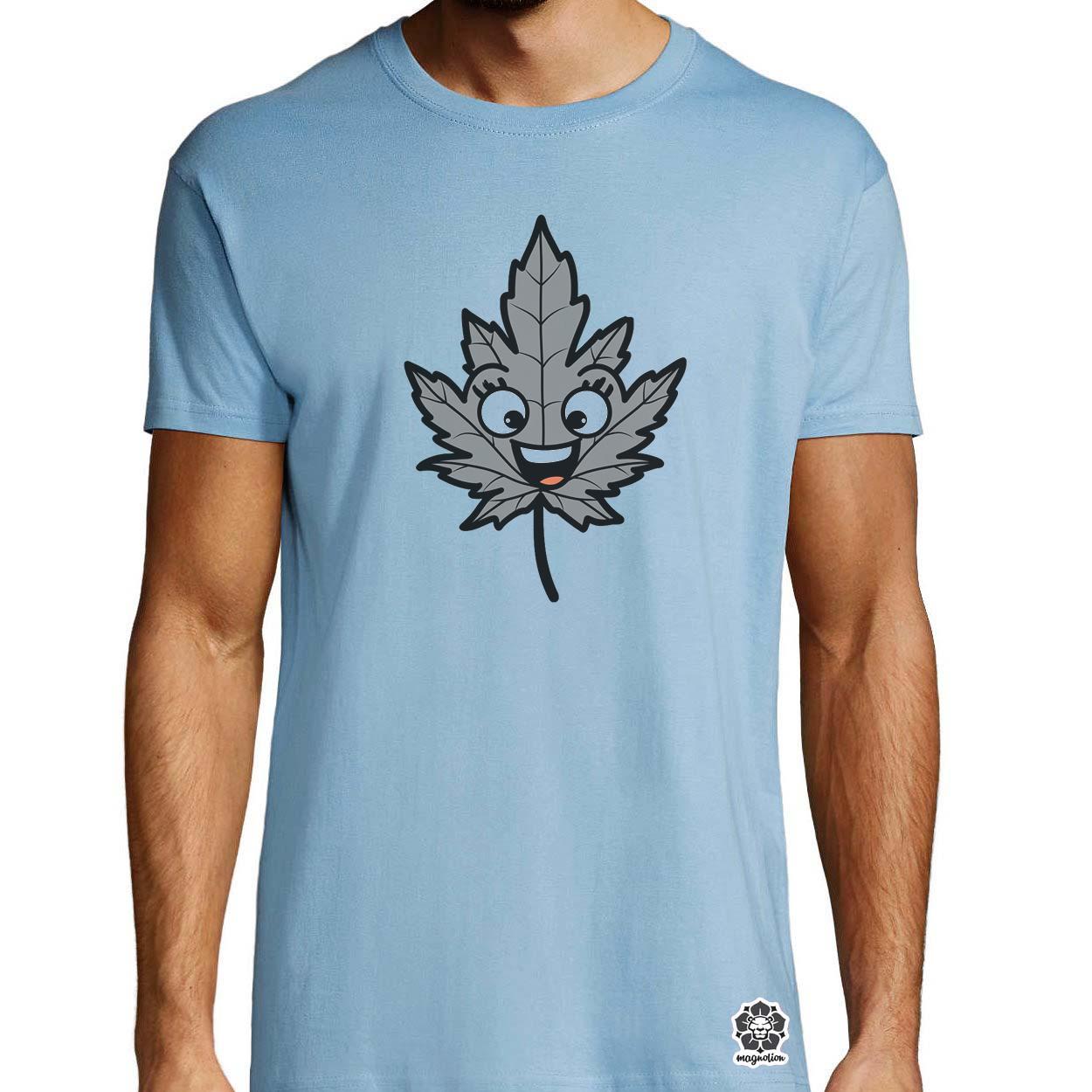 Boldog weed v1 egyedi póló 