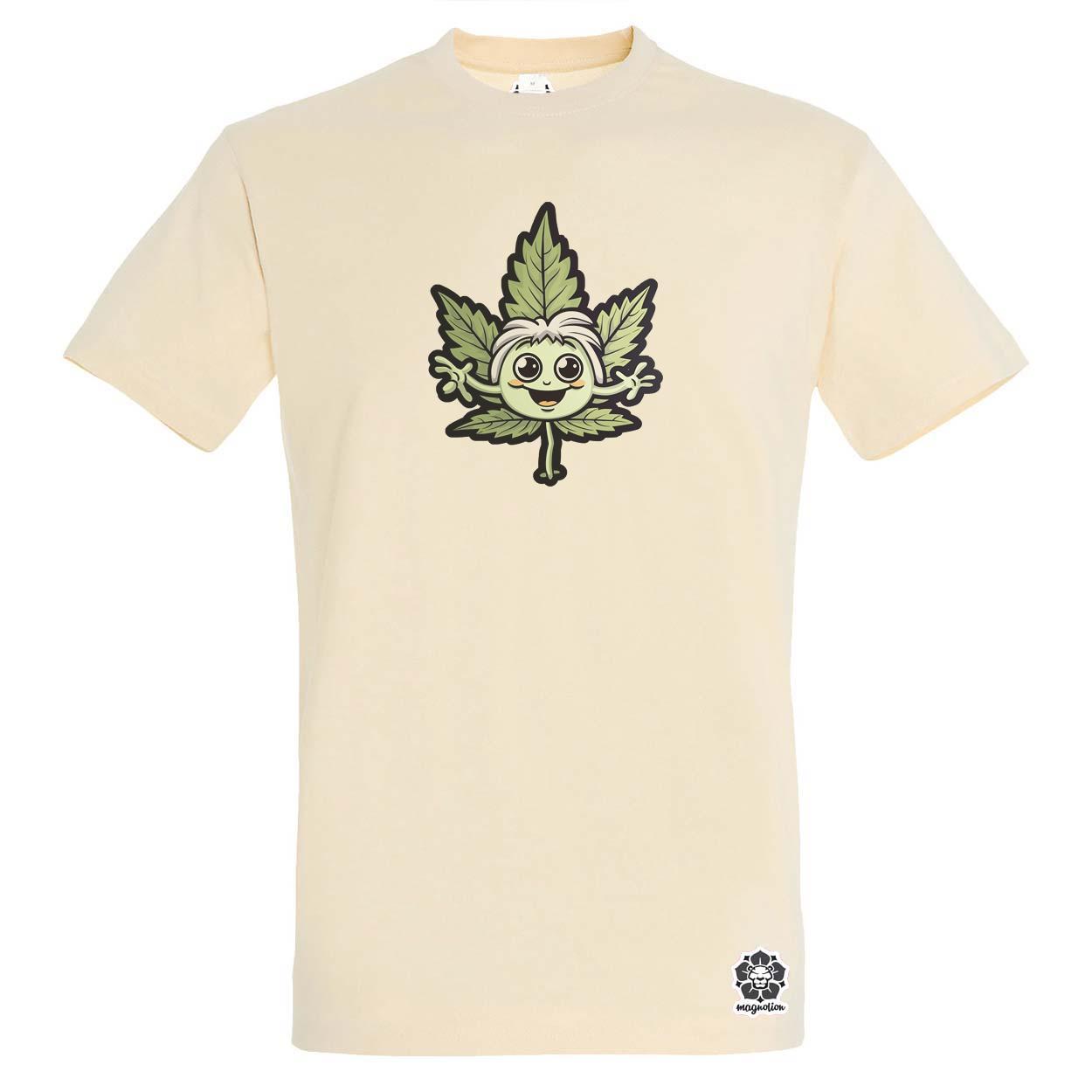 Boldog weed v5 egyedi póló 