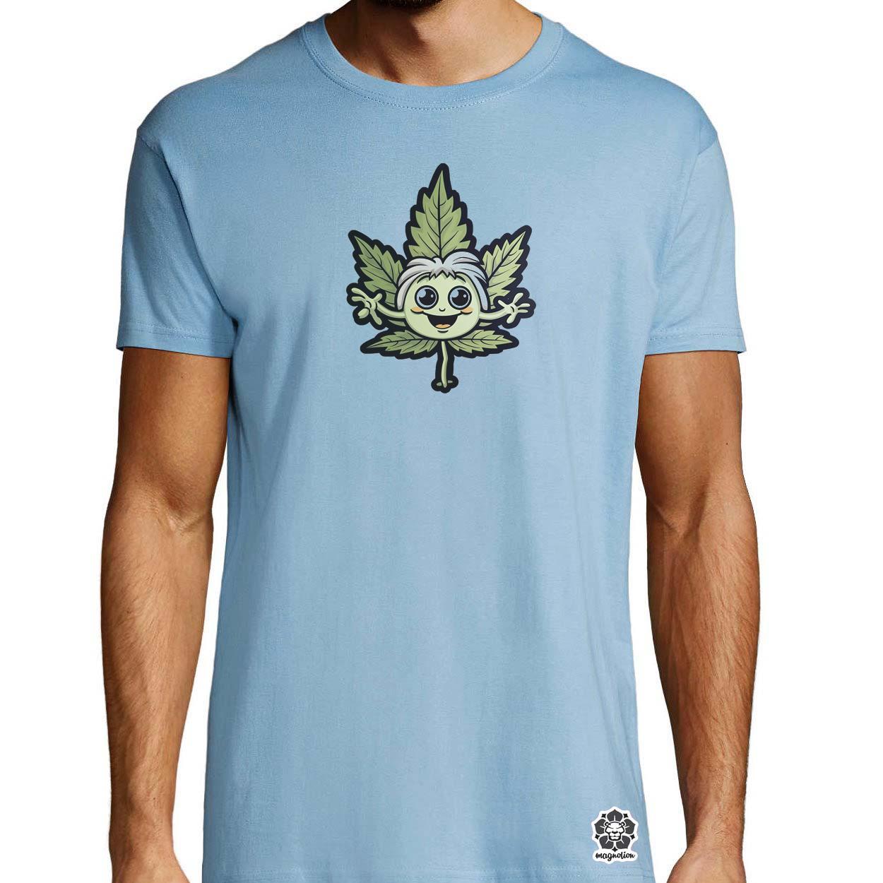 Boldog weed v5 egyedi póló 