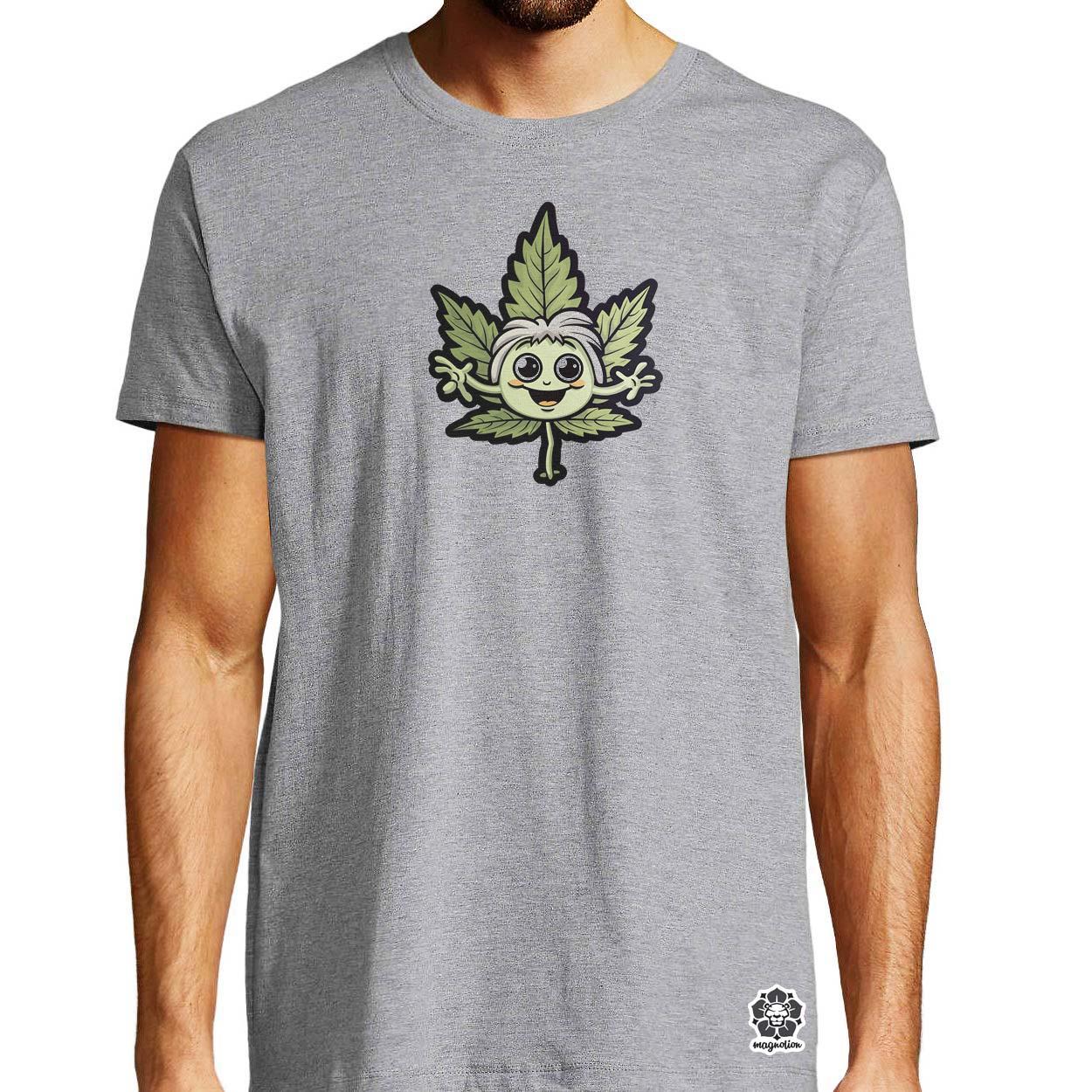 Boldog weed v5 egyedi póló 