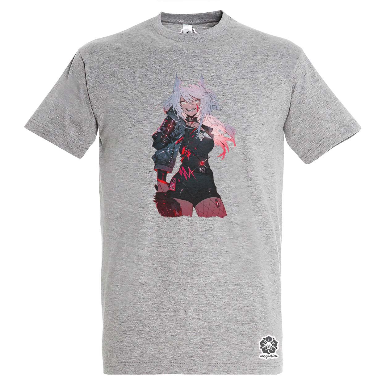 Anime macskalány v3 egyedi póló 