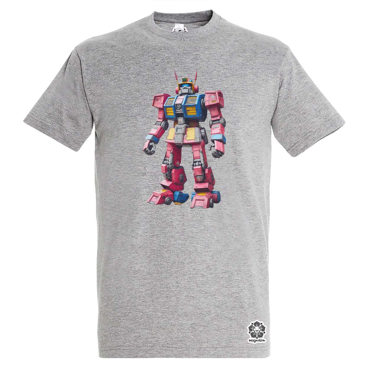 Pink mecha egyedi póló 