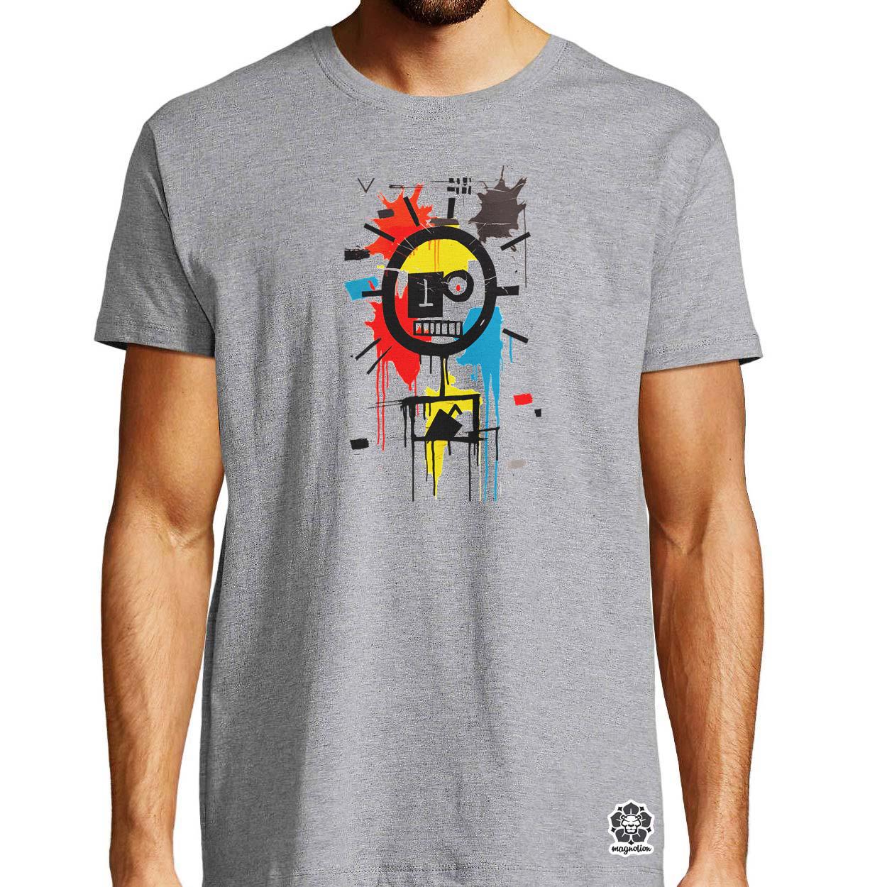 Basquiat béke és szeretet v12 egyedi póló 