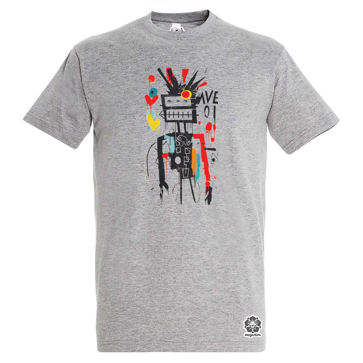 Basquiat béke és szeretet v13 egyedi póló 