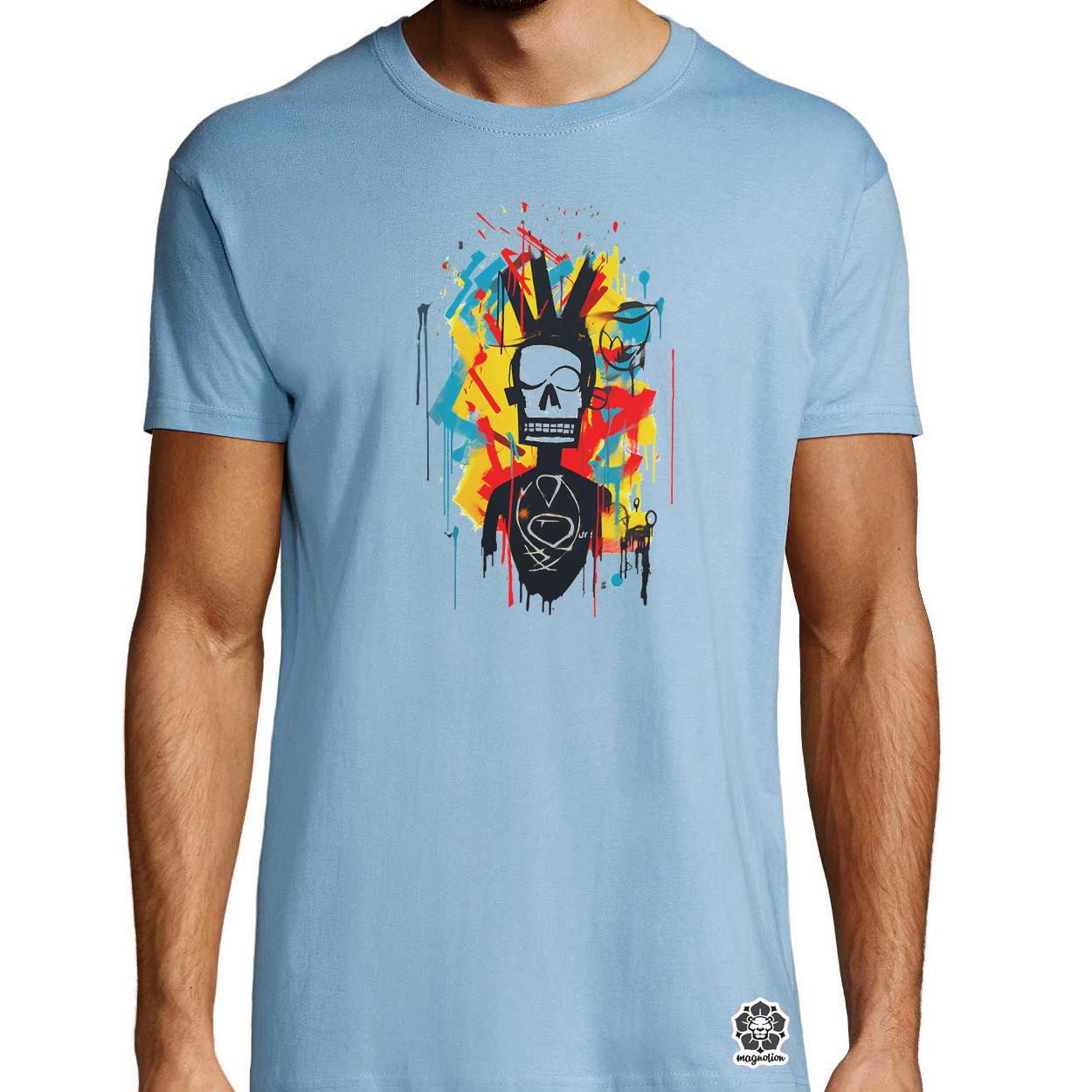 Basquiat béke és szeretet v14 egyedi póló 