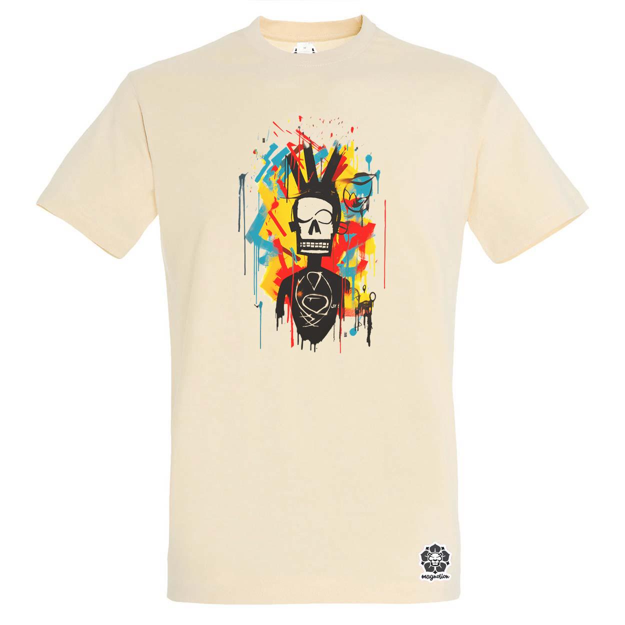 Basquiat béke és szeretet v14 egyedi póló 