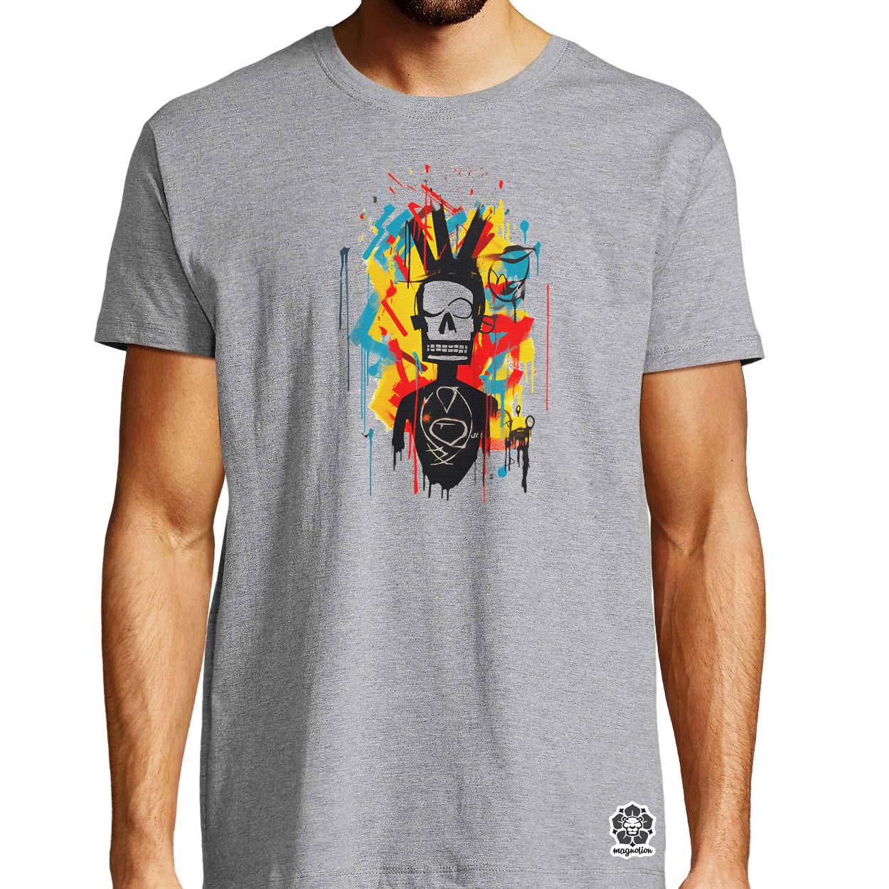 Basquiat béke és szeretet v14 egyedi póló 