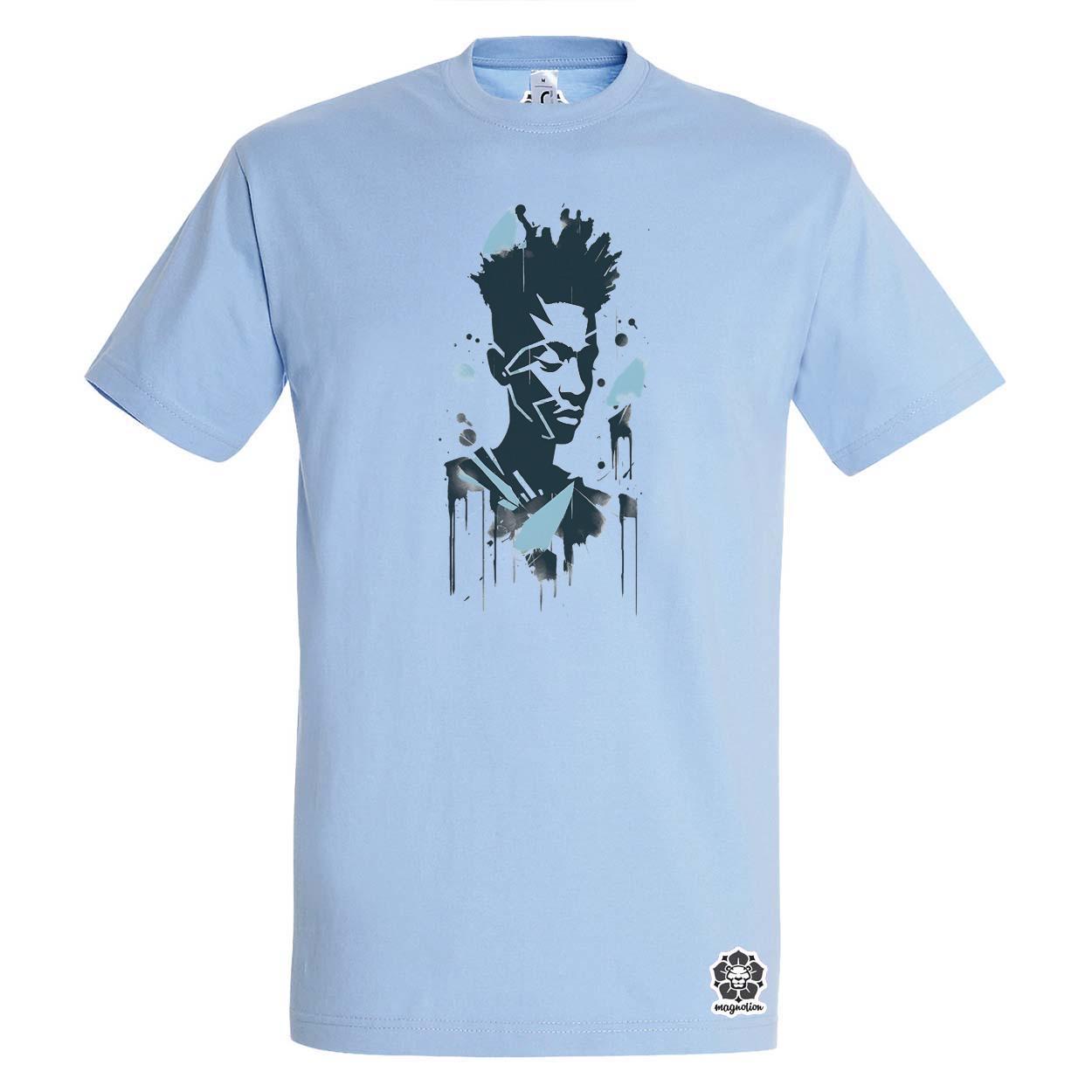 Basquiat béke és szeretet v2 egyedi póló 