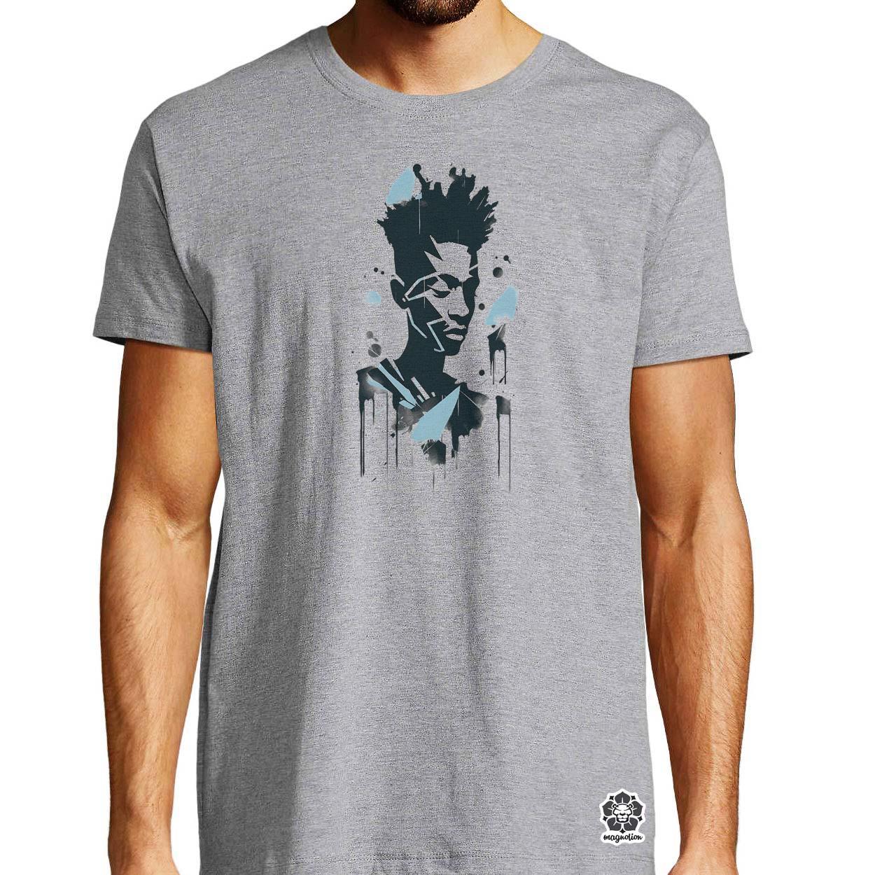 Basquiat béke és szeretet v2 egyedi póló 
