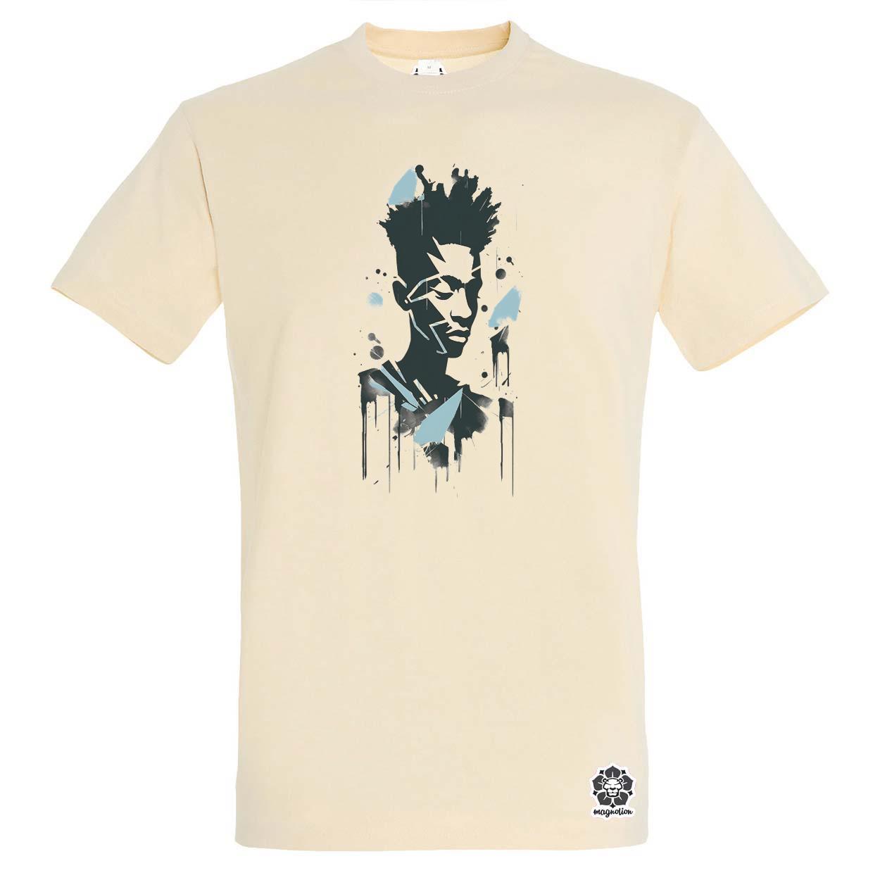 Basquiat béke és szeretet v2 egyedi póló 