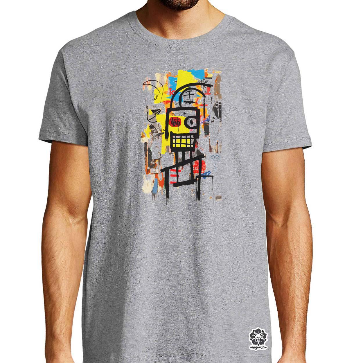 Basquiat béke és szeretet v5 egyedi póló 