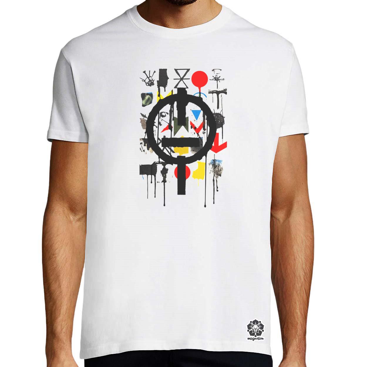 Basquiat béke és szeretet v6 egyedi póló 