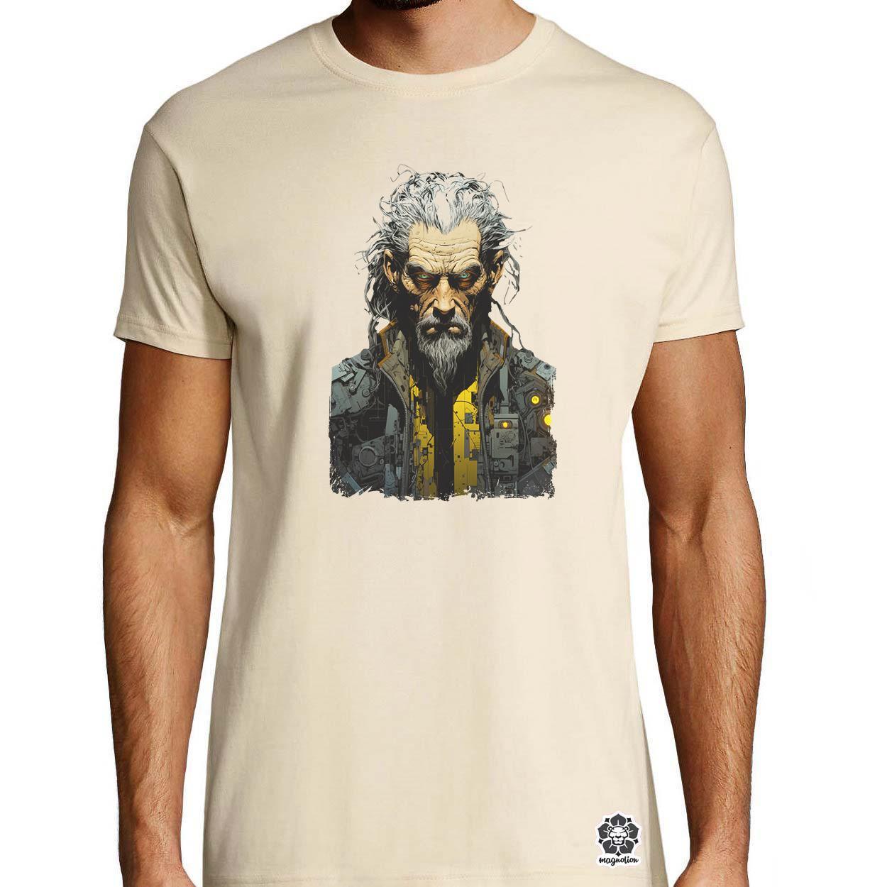 Cyberpunk férfi hadvezér v14 egyedi póló 